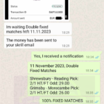 REAL FIXED MATCH WATSAPP