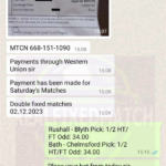 REAL FIXED MATCH WATSAPP