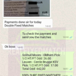 REAL FIXED MATCH WATSAPP