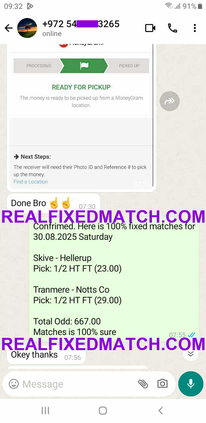 Fixed Matches Today