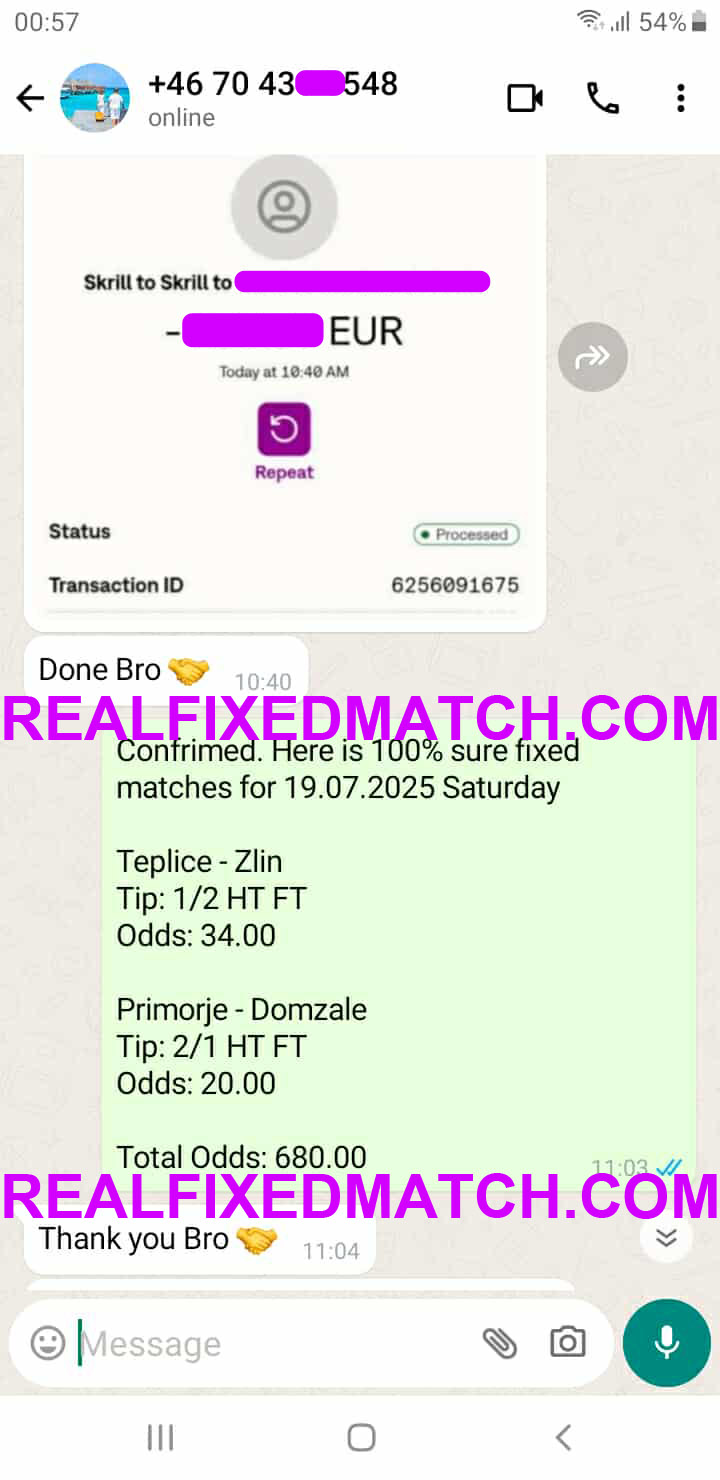 Fixed Matches