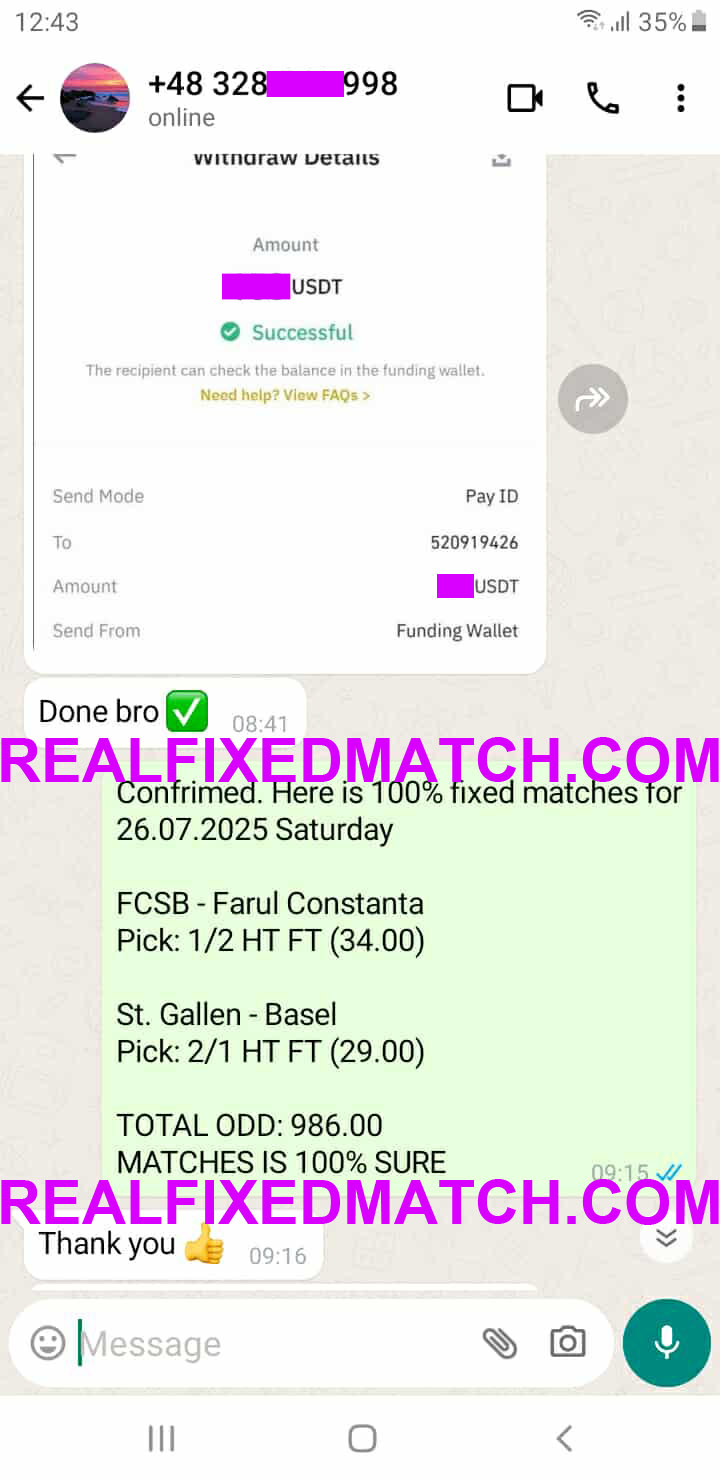 Fixed Matches